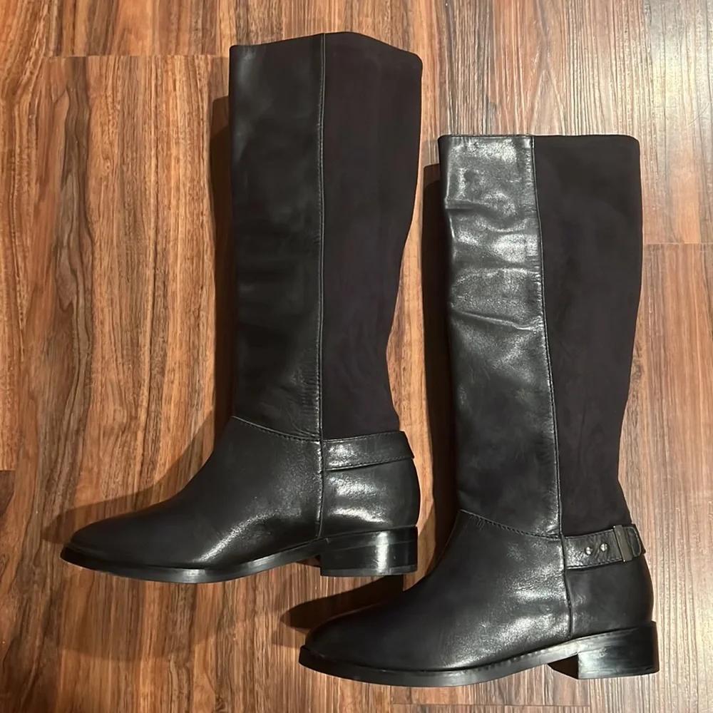 NWOT Cole Haan Adler Leather/Suede Boots